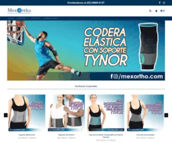 Mexortho.com(Comercializadora Mexortho) Screenshot