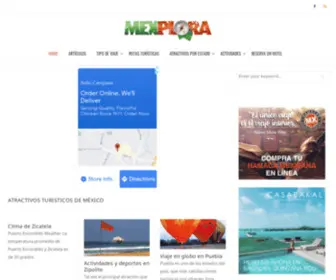 Mexplora.com(WordPress Hosting) Screenshot