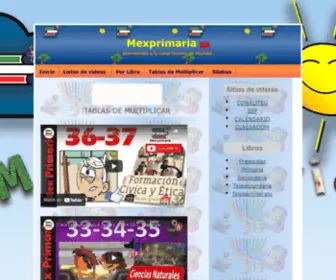 Mexprimaria.com.mx(:::Mexprimaria:::) Screenshot