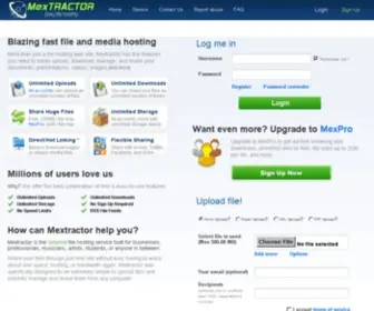 Mextractor.com Screenshot