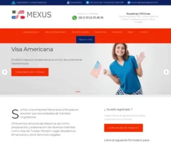 Mexusmigracion.com(Mexus migracion) Screenshot