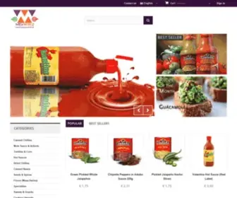 MexWorld.nl(Authentieke Mexicaanse Producten) Screenshot