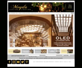 Meyda.com(Meyda Tiffany) Screenshot