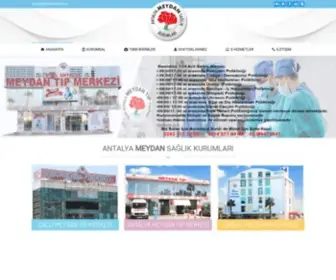 Meydantip.com.tr(Antalya Meydan Sağlık Kurumları) Screenshot