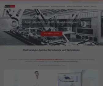 Meyer-Industryresearch.de(Marktanalyse-Agentur Industrie & B2B) Screenshot
