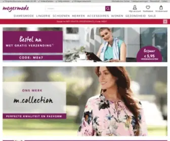 Meyer-Mode.nl(Meyer Mode Shop) Screenshot
