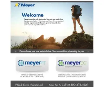 Meyerdist.com(Chiropractic Physical Therapy Supplies Equipment) Screenshot