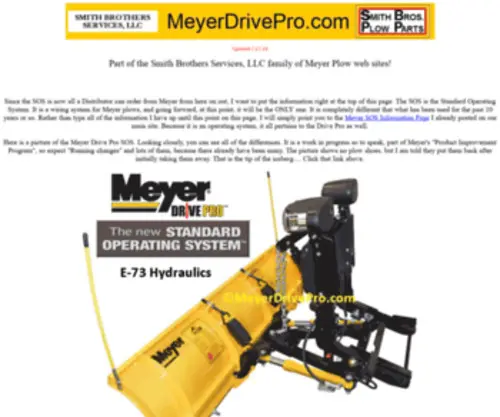 Meyerdrivepro.com(Meyer Drive) Screenshot