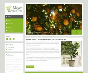 Meyerlemontree.com(Meyer Lemon Tree) Screenshot