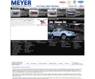 Meyernobull.com(Meyer Automotive Seward) Screenshot