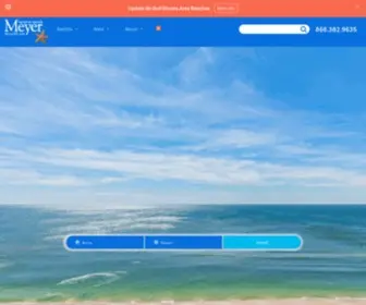Meyerre.com(Gulf Shores Alabama Vacation Rentals) Screenshot