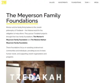 Meyerson.org(Foundations) Screenshot