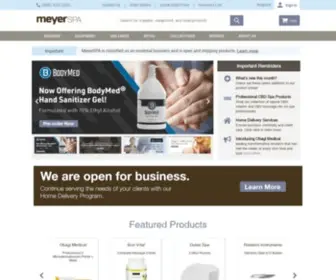 Meyerspa.com(SPA site) Screenshot