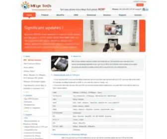 Meyetech.com(Mobile video surveillance) Screenshot