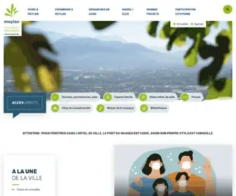 Meylan.fr(Meylan) Screenshot