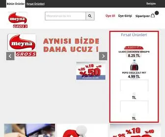 Meynagross.com(Meyna Gross Market) Screenshot