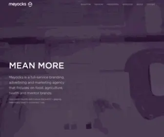 Meyocks.com(Branding & Marketing Agency) Screenshot