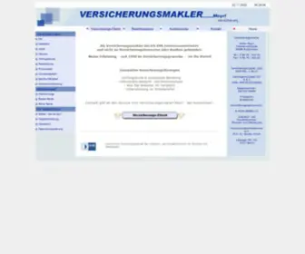 Meyrl.com(Meyrl Versicherungsmakler) Screenshot