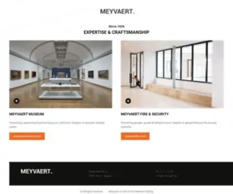 Meyvaert.be(Meyvaert Museum) Screenshot