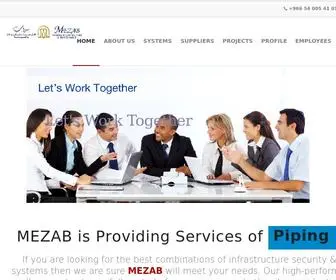 Mezabsa.com(MEZAB Trading Contracting & Maintenance) Screenshot