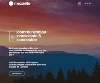 Mezaelle.com(Spiritualité Pratique et Conscience du Soi) Screenshot