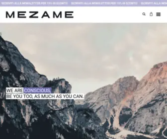 Mezame.it(Mezame – Is An Eco Friendly Streetwear Brand) Screenshot