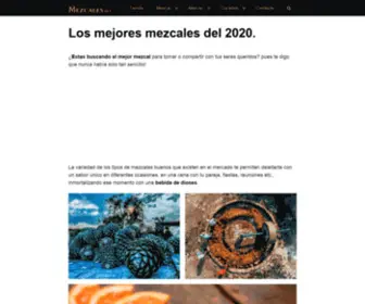 Mezcales.net(ᐈ Los MEJORES Mezcales del 2020) Screenshot