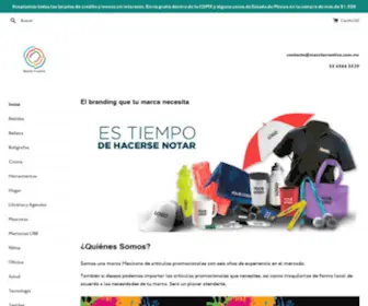 Mezclacreativa.com.mx(Articulos promocionales ciudad de México) Screenshot