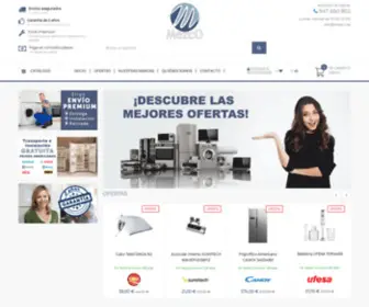 Mezco.es(Electrodomésticos de las mejores marcas al mejor precio) Screenshot