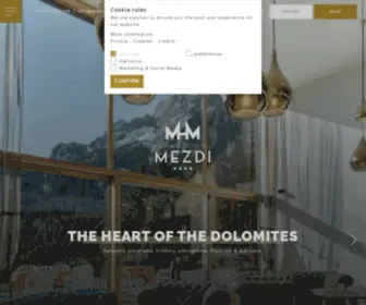 Mezdi.it(Hotel in Alta Badia) Screenshot