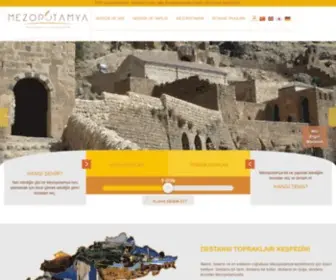 Mezopotamya.travel(GAP Bölge Kalkınma İdaresinin bir turizm destinasyon markasıdır) Screenshot