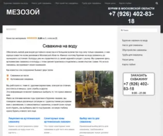 Mezozoi.ru(МЕЗОЗОЙ) Screenshot