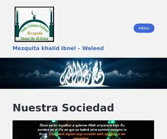 Mezquitakhaledecuador.com(Waleed) Screenshot