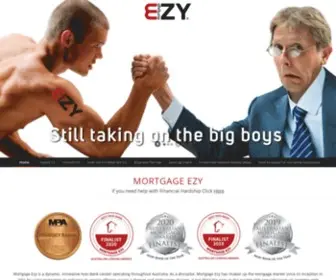 Mezy.com.au(Mezy Home Loans) Screenshot