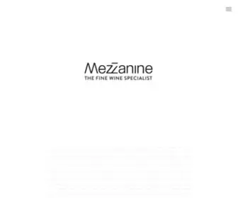 Mezzaninewine.com.au(Mezzanine) Screenshot