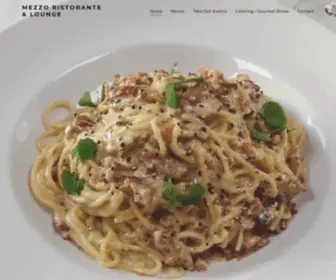 Mezzo.ca(Italian Restaurant) Screenshot