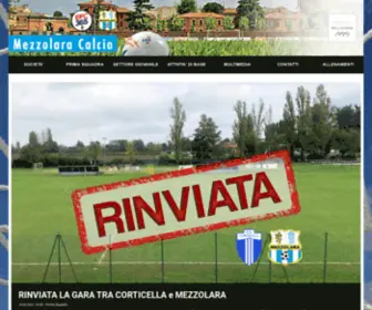 Mezzolaracalcio.com(MEZZOLARA CALCIO) Screenshot