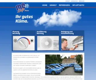 MF-Luft.com(MF Luft GmbH) Screenshot