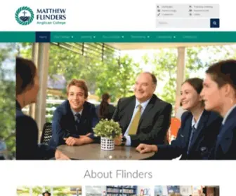 Mfac.edu.au(Matthew Flinders Anglican College) Screenshot