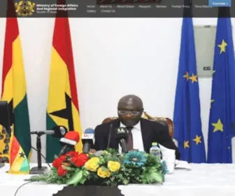 Mfa.gov.gh(Republic of Ghana) Screenshot