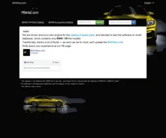 Mfans2.com(BMW M Performance Parts Catalog) Screenshot