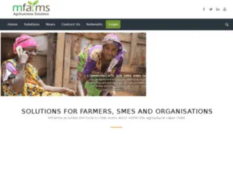 Mfarms.org(Agribusiness Solutions) Screenshot