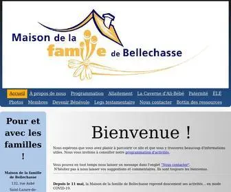 Mfbellechasse.org(Maison de la famille de Bellechasse) Screenshot