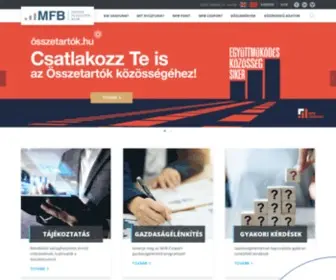 MFB.hu(Magyar Fejlesztési Bank) Screenshot