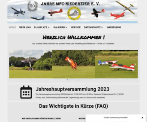 MFC-Niederzier.de(MFC Niederzier) Screenshot