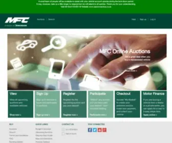 Mfcauctions.co.za( MFC Auctions) Screenshot