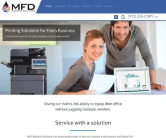 MFdbiz.com(MFD Business Solutions) Screenshot