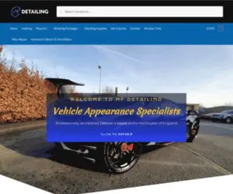 Mfdetailing.co.uk(The Vehicle Appearance Specialists) Screenshot