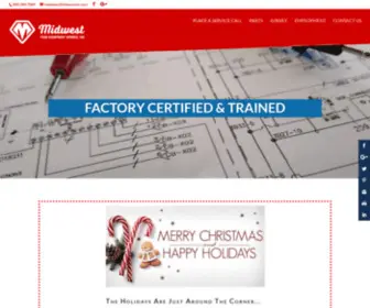 Mfeservice.com(Midwest Food Equipment Services) Screenshot