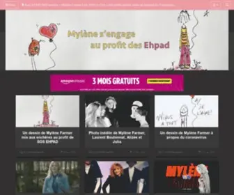 MFFCF.org(Mylène Farmer) Screenshot